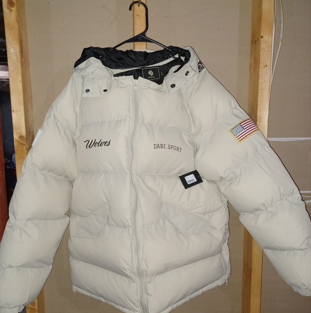 Darc Sport Cream Puffer Jacket